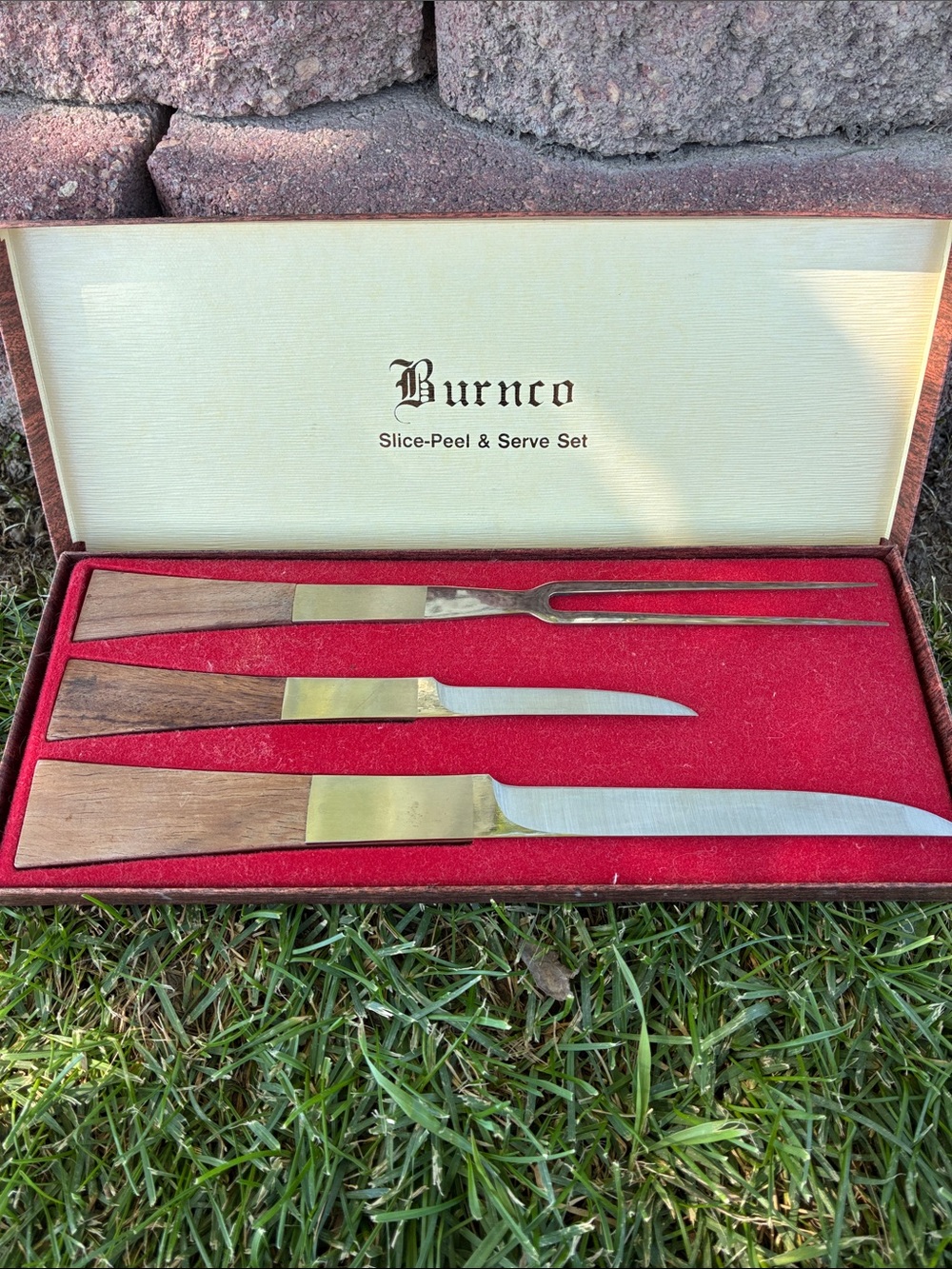 MCM Burnco 3-piece cutlery set
